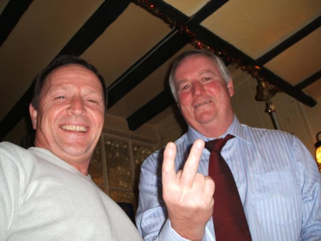 Ian laurie and Kev Howells